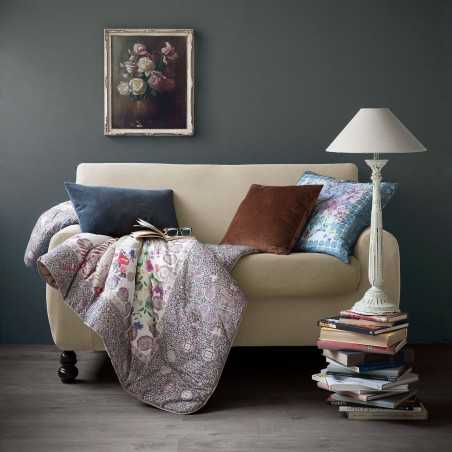 Stretch-Sofabezug 1-Sitzer Caleffi Melange' Cremefarbe