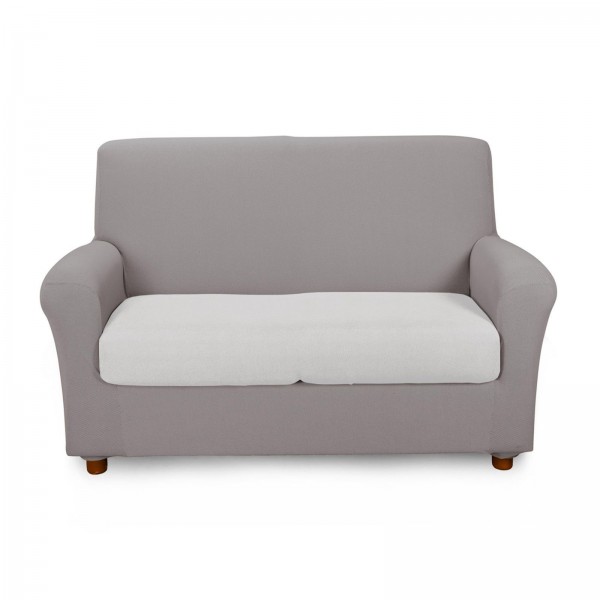 Stretch Sofabezug 1 Sitzer Caleffi Melange' Farbe Grau