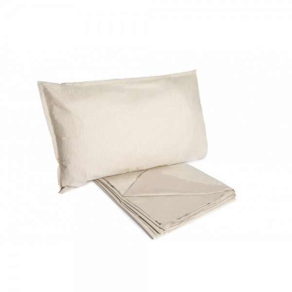 Schlafsack Einzelbettbezug Natura Jolie Muster Ares Beige