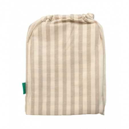 Tasche Bettbezug Einzelbett Natura Jolie Motiv Eolo Beige