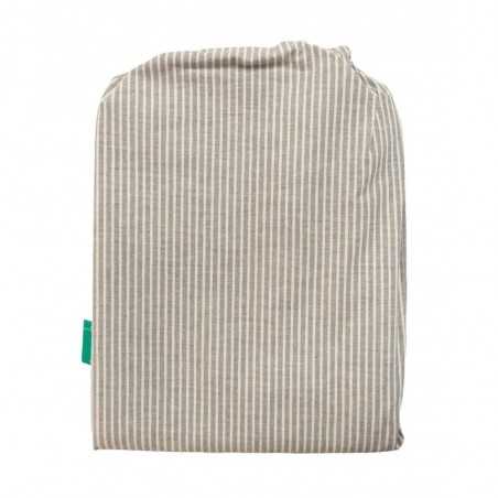 Schlafsack Doppelbettbezug Natura Jolie Muster Ares Grau