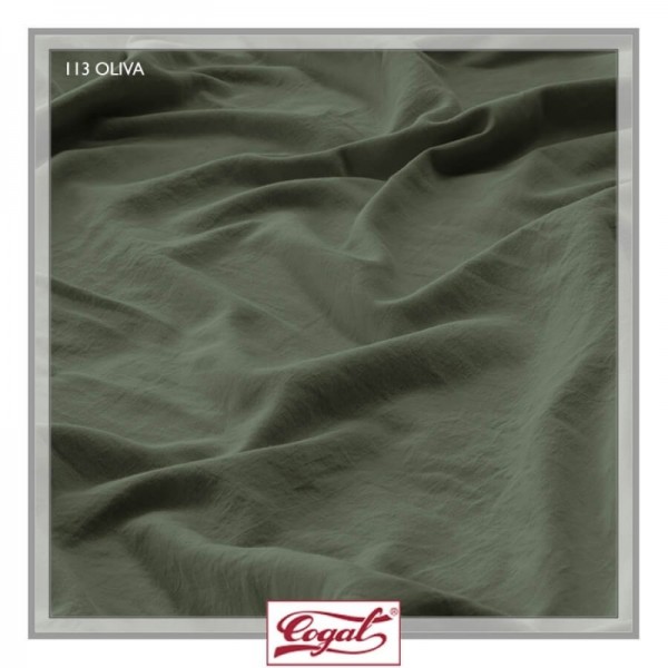 Drap sur lit double Cogal Block58 Oliva