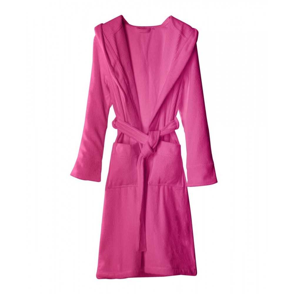 Accappatoio con cappuccio Dondi Skipper Taglia XL colore Fucsia