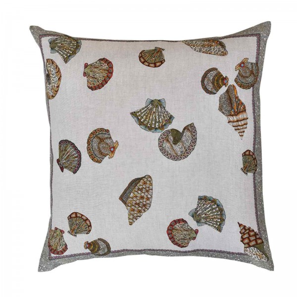 Cushion square furniture in linen Tessitura Toscana Ninja...
