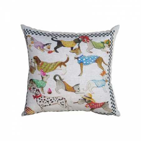 Cuscino arredo in Lino Tessitura Toscana Best Friends