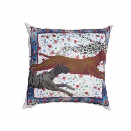 Cuscino arredo in Lino Tessitura Toscana Roar