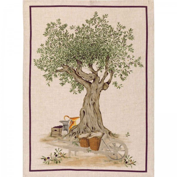 Dop cloth - Viola Lino Cm. 50X 70
