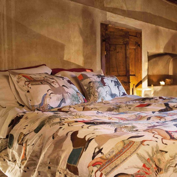 Bettbezugsset aus Leinen Tessitura Toscana Sultana