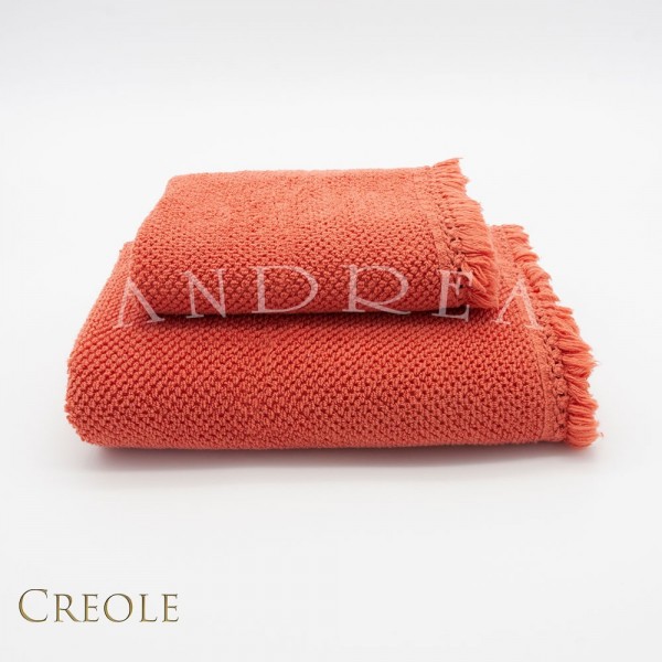 Couple Towels 1+1 Creole Eden Coral