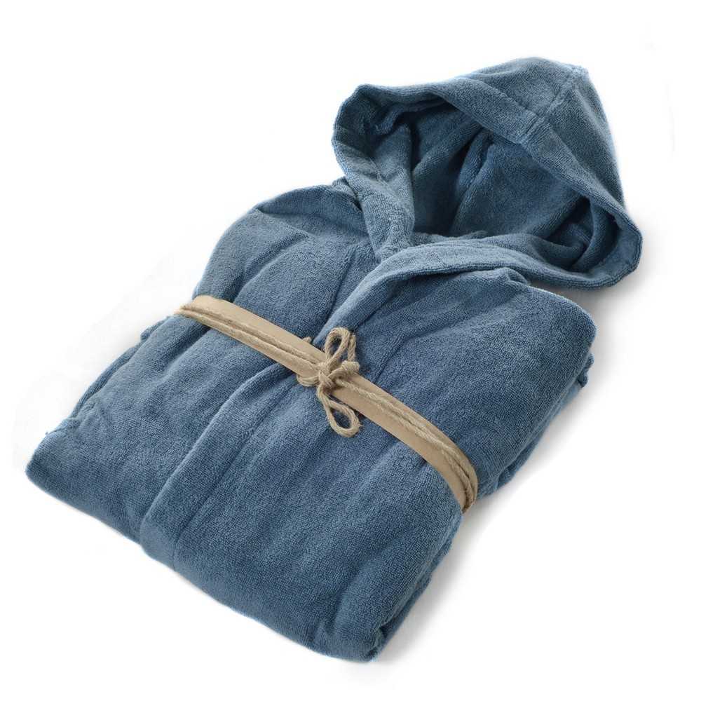 Accappatoio Fazzini Coccola Taglia XXL - PAVONE