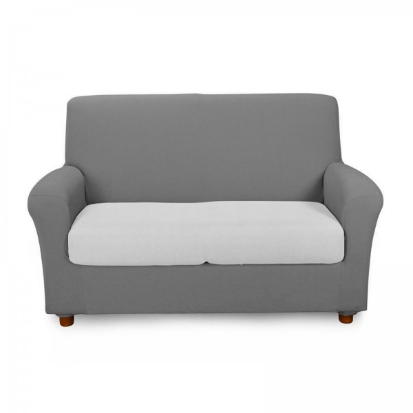 1-Sitzer-Stretch-Sofabezug Caleffi Melange anthrazit