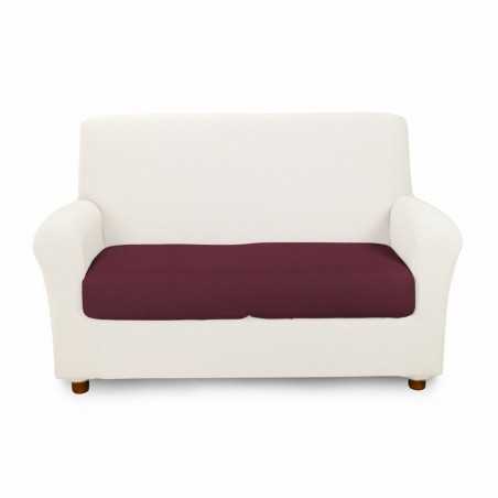 3-Sitzer-Stretch-Kissenbezug Caleffi Melange-Farbe Bordeaux