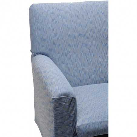 Housse de canapé Happidea Bikini Ottoman 1 Places Bleu Clair