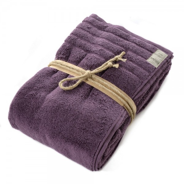 Serviette de douche 100x150 cm Fazzini Couleur câlin Aubergine