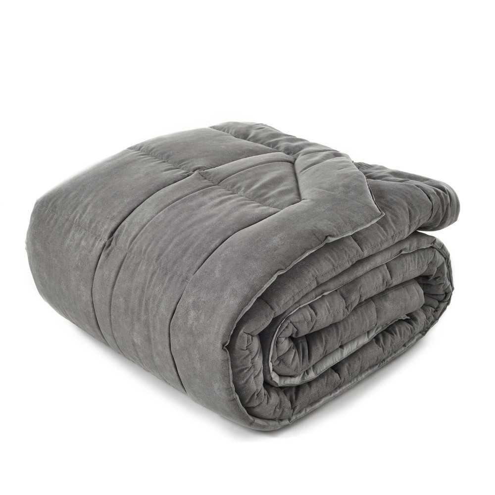 Trapunta letto Singolo 180x270 cm Fazzini Galuchat colore Grigio