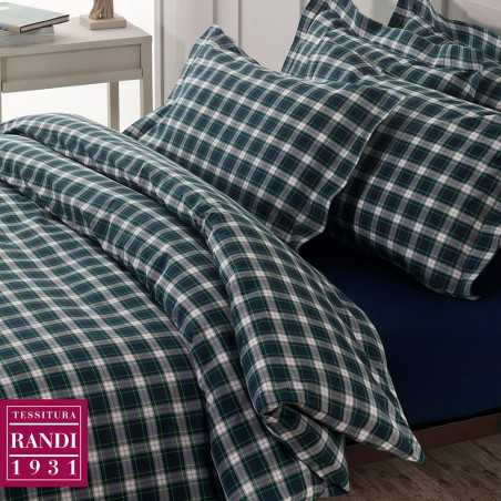 Kompletter Bettbezug Einzelbett Randi Clan 19 Farbe Grün