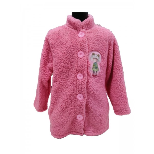 Gorjuss Tween Lambikins girl dressing gown size 16 years pink color