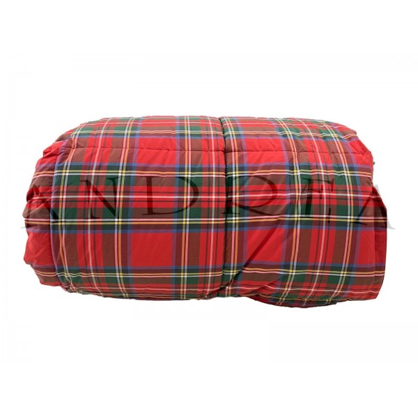 Trapunta in piuma Hammerfest Kinross singolo colore Rosso