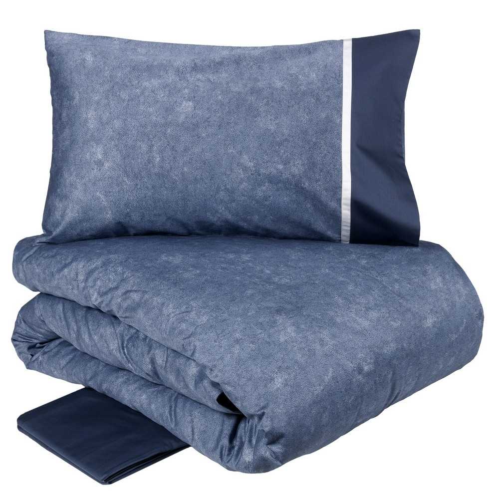 Copripiumino Matrimoniale Fazzini Galuchat colore Blu