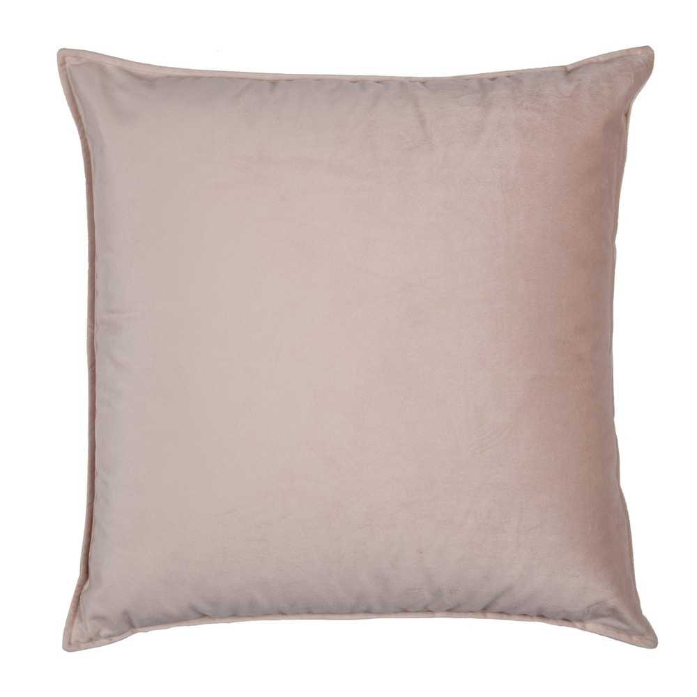 Cuscino Arredo 50x50 Fazzini Fascino Velluto colore Rosa Loto