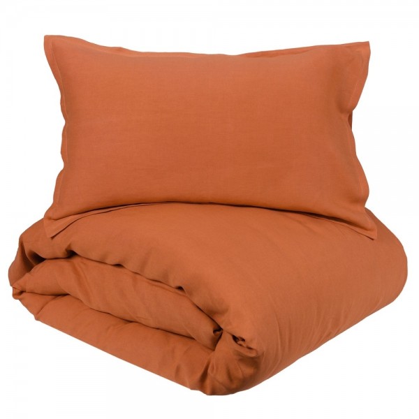 Bettbezug Doppelbett-Set Soffio Fazzini orange