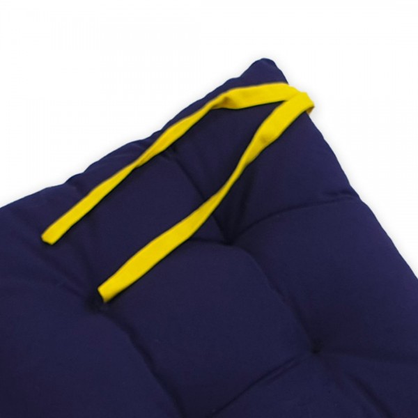 Cuscino per Sedia 40 x 40 Uno Chair pad colore Navy