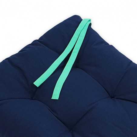 Cuscino per Sedia 40 x 40 Uno Chair pad colore Navy