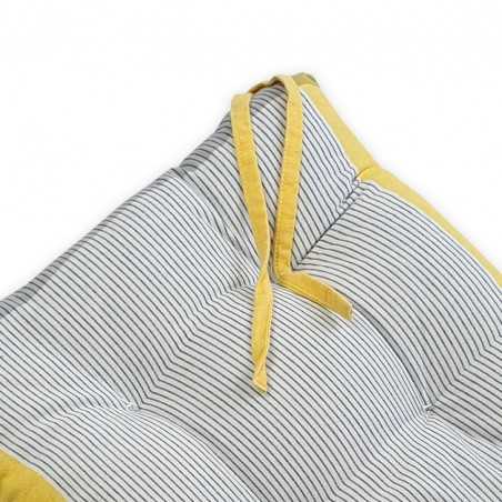 Cuscino per Sedia 40x40 Uno Chair pad colore Blu-Giallo