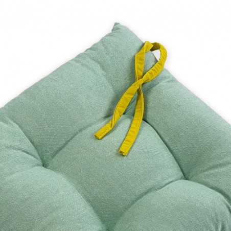 Cuscino per Sedia 40x40 Uno Purafibra colore Verde
