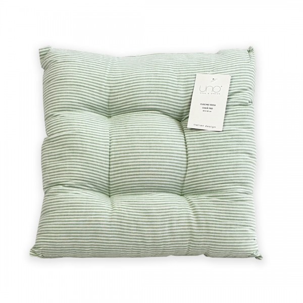 Chair Cushion 40x40 Uno Purafibra Green color