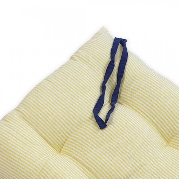 Cuscino per Sedia 40x40 Uno Purafibra colore Giallo