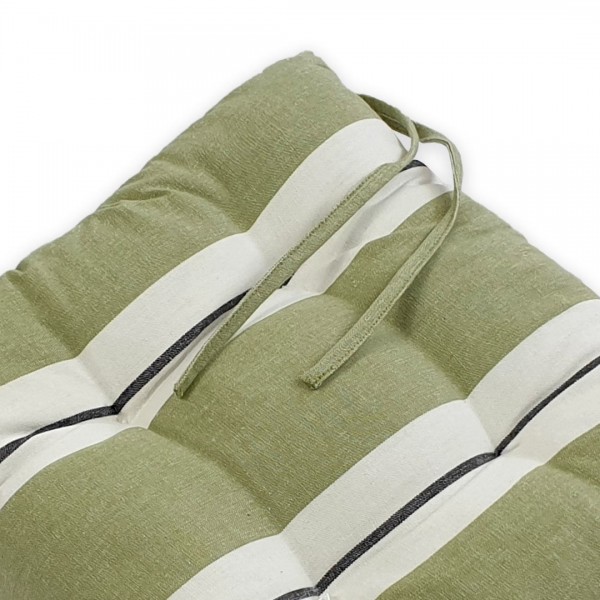 Cuscino per Sedia 40x40 Uno Purafibra colore Verde militare