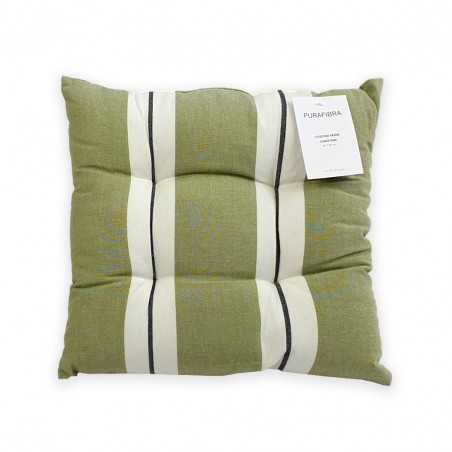 Cuscino per Sedia 40x40 Uno Purafibra colore Verde militare