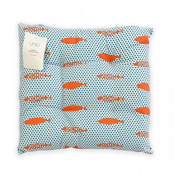 Cuscino per Sedia 40x40 Uno Ionio colore Arancio