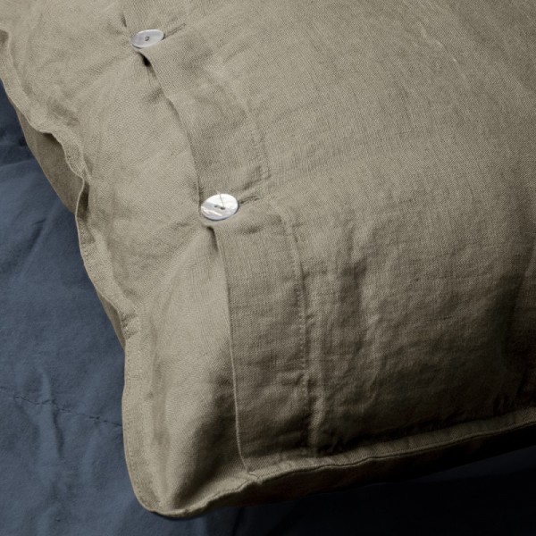 Housse coussin 50x50 Uno Joana colore Sand