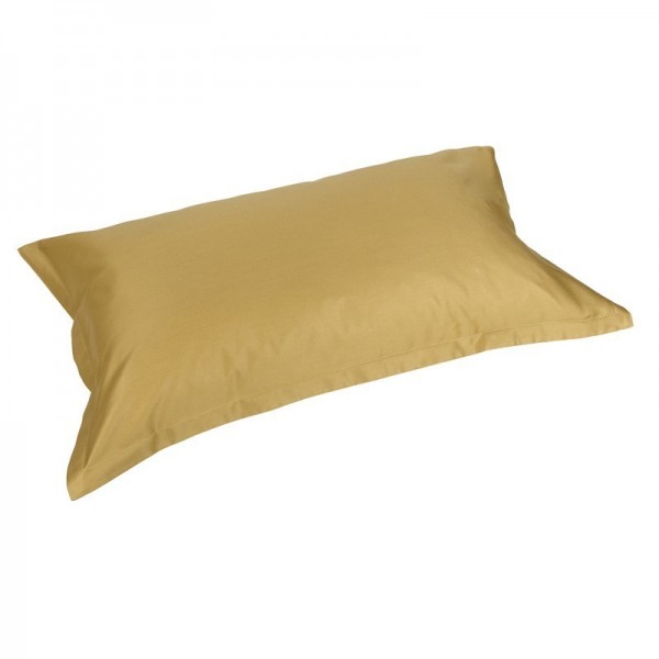 Pair of Pillowcases Fazzini Trecento Ocher color
