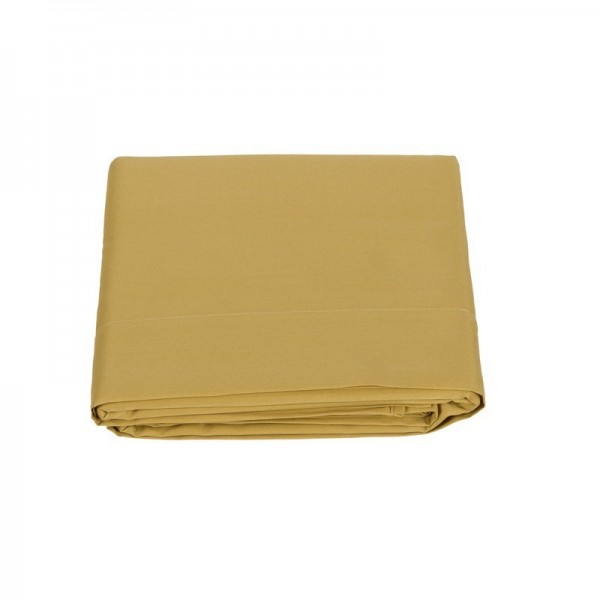 Drap Au-dessus lit double Fazzini Trecento couleur ocre