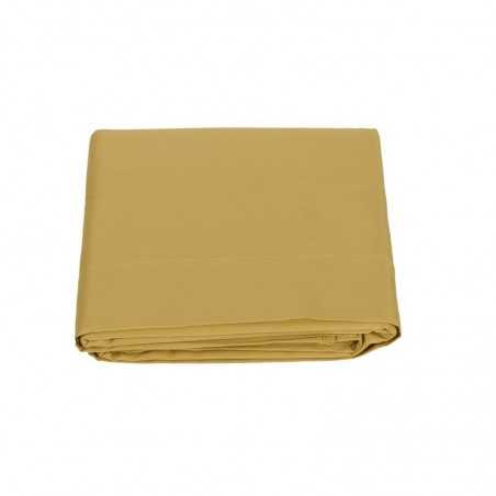 Drap Au-dessus lit double Fazzini Trecento couleur ocre