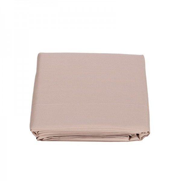 Drap Sopra lit double Fazzini Trecento couleur Rose Poudre