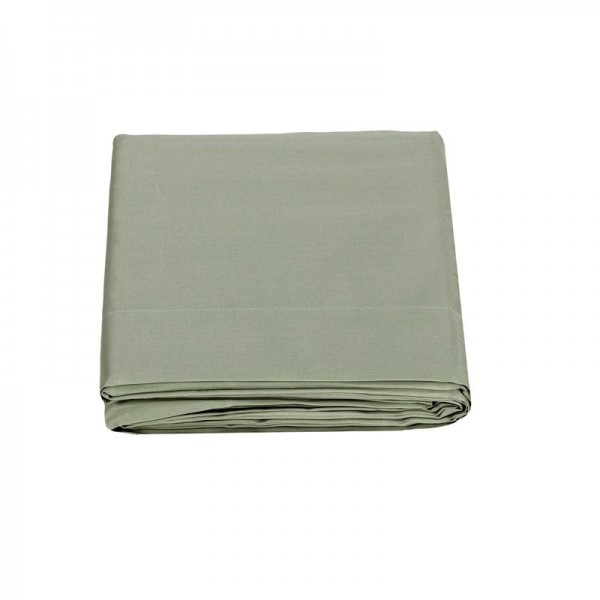 Top sheet double bed Fazzini Trecento green color