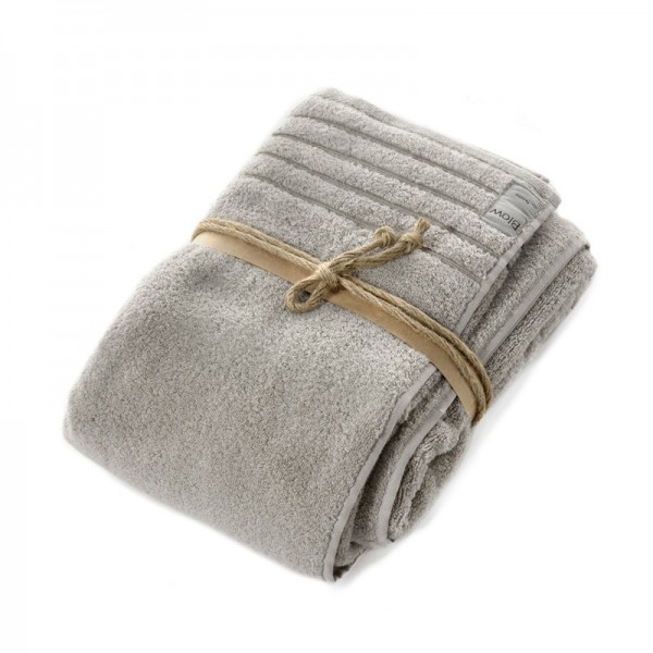 Bath Towel Fazzini Coccola 100X150 Color Grey