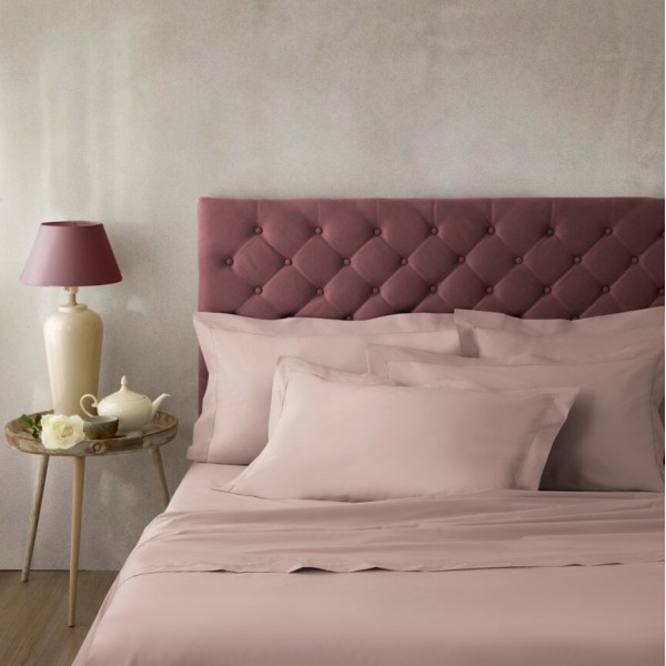 Pair of pillowcases 52x80 Camillatex NK COLOR color Ceramic