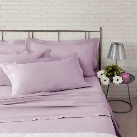 Paire de taies d’oreiller 52x80 Camillatex NK COLOR Lilac