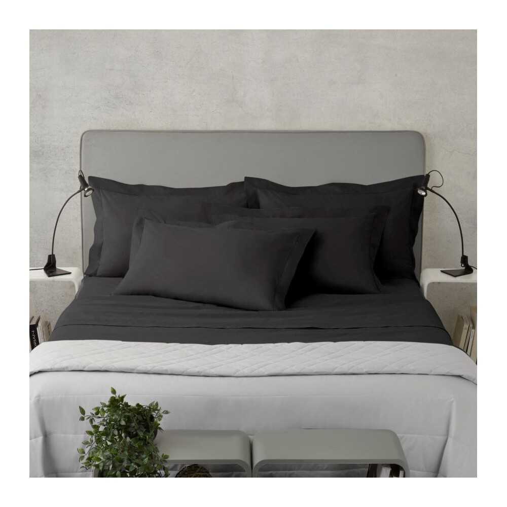 Coppia di federe 52x80 Camillatex NK COLOR colore Nero