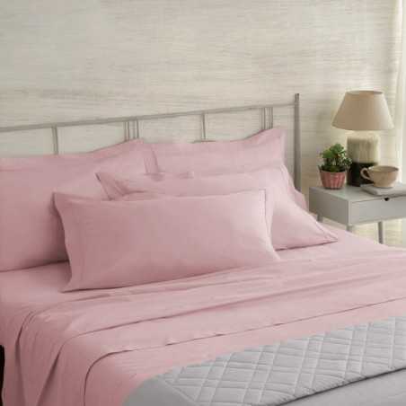 Coppia di federe 52x80 Camillatex NK COLOR colore Petalo