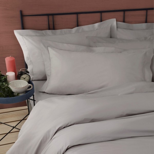Senza bordi Federe per cuscino di lusso 100% in bambù Biancheria da letto Natural White set di due 