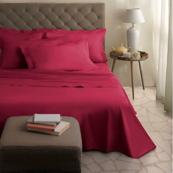 Sheet double Camillatex NK Color color raspberry