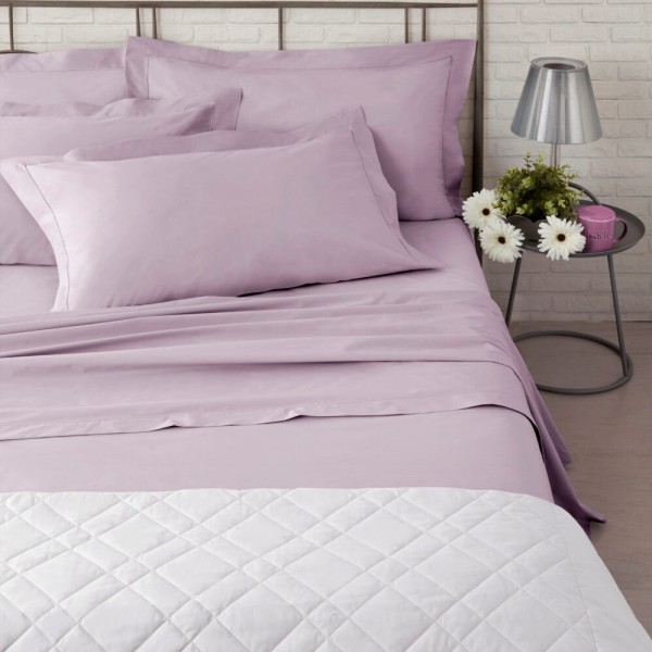 Sheet double Camillatex NK Color color lilac