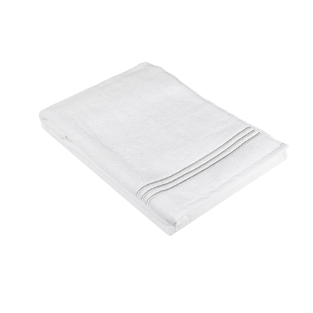 Serviette de bain Fazzini Isola 100X150 couleur Blanc + Nougat