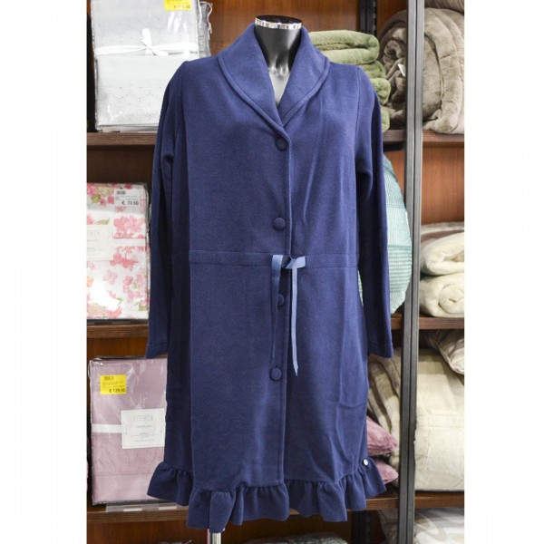 Dressing gown for women Maryplaid Size XL - color Navy...